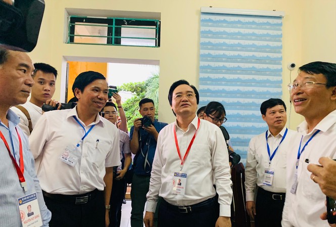 Hơn 7000 cán bộ, giảng viên đại học làm công tác kiểm tra tại kỳ thi tốt nghiệp THPT